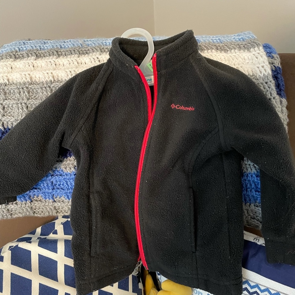 Toddler girls Columbia Zip Up
